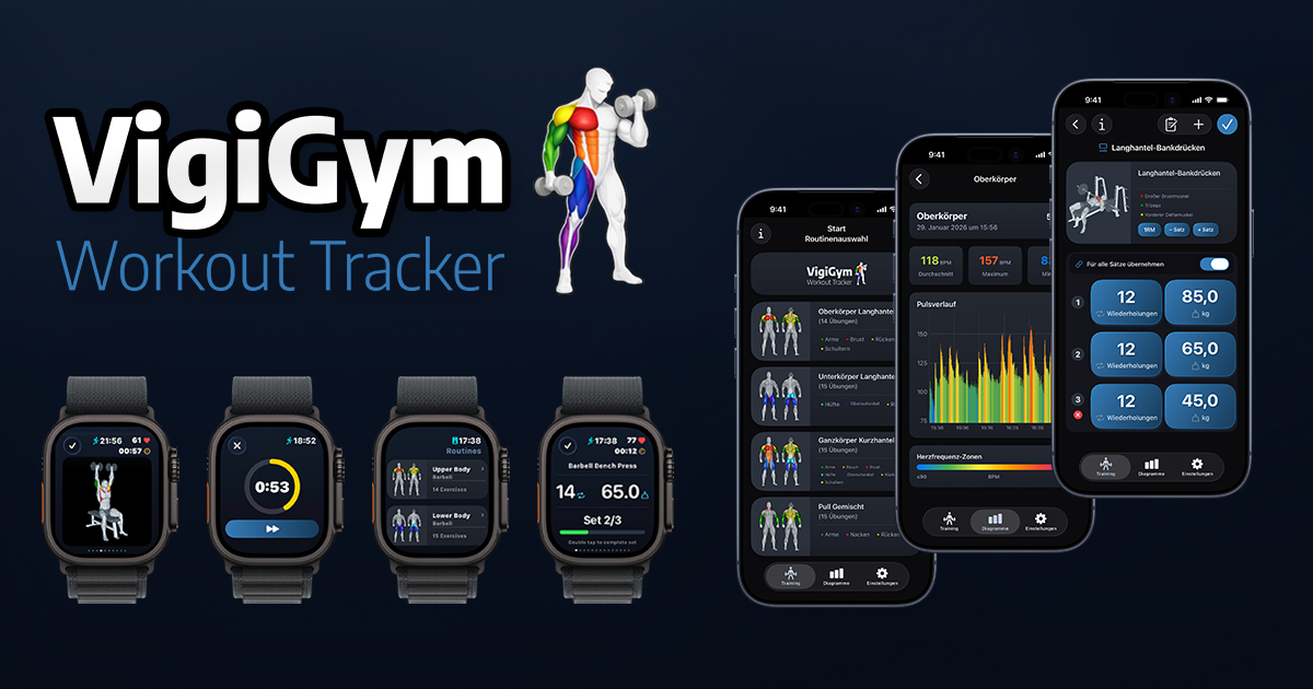 Vigigym- Workout Tracker screenshot